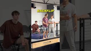 LEARNING HOW TO DO A BACKFLIP 😱 With cobytatum amp dylangrogan [upl. by Ruth]