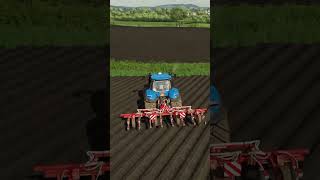 Planting Parsnip for Soup farmingsimulator22 fs22 farming parsnip youtubeshorts [upl. by Buskus]