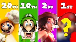 Top 20 Most Famous Mario Game Music [upl. by Ezitram437]