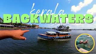 kerala backwater  drone ನೀರಿಗ ಬಿತ್ತು ಗುರು 😫  Alleppey  timelinedocs [upl. by Adnirol51]