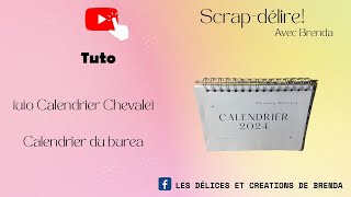 Tuto Calendrier Chevalet [upl. by Etireugram]