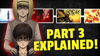 Attack on Titan PART 3 RECAP  AOT Final Season Explained [upl. by Darnok]