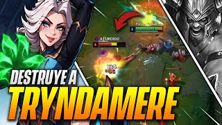 ¡ESTA BUILD INUTILIZA A TRYNDAMERE 😎  Camille VS Tryndamere  League of Legends [upl. by Juster]