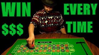 Roulette WIN Every Time Strategy 1 Basics of Modified Martingale [upl. by Ellened]