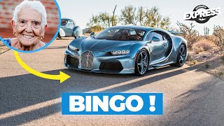 Il offre une Bugatti Chiron UNIQUE… à une grandmère   Automoto Express 472 [upl. by Duyne]