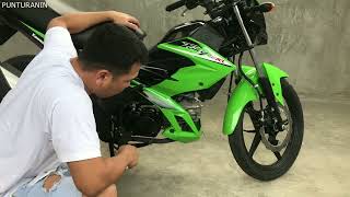 Paano Mag Change Oil ng Motor Kawasaki Fury 125 RR [upl. by Ianaj]