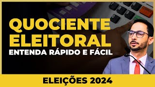 Como Funciona o cálculo das vagas nas Eleições Entenda o Quociente Eleitoral e Partidário [upl. by Niai]