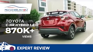 Toyota CHR 2019 Hybrid  Expert Review Price Specs amp Features  PakWheels [upl. by Nnewg]