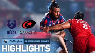 Bristol Bears v Saracens  HIGHLIGHTS  The Season Kicks Off  Gallagher Premiership 202122 [upl. by Dohsar837]