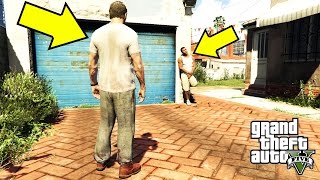 هل نستطيع الإلتقاء بفرانكلن قبل ظهوره الرسمي في جي تي أي 5 ؟  GTA V Franklin amp Trevor [upl. by Abbotsun329]