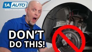 Most Common Brake Installation Mistakes [upl. by Ikkin720]