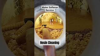 Water Softener Service Resin Cleaning water hardness filter service india live technicion [upl. by Akiret]