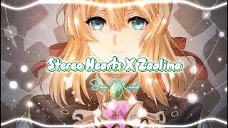 Stereo Hearts X Zaalima audio edit [upl. by Naerad236]