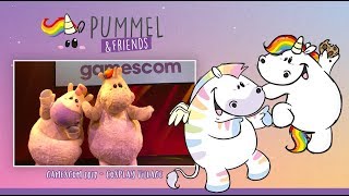 Pummeleinhorn amp Zebrasus I gamescom 2019 I Pummel amp Friends [upl. by Aggarwal78]