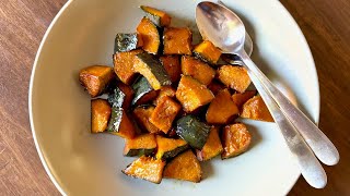 Roasted Kabocha with Soy Maple Butter  Yukos Kitchen  Japanese Cooking 101 [upl. by Schwerin]