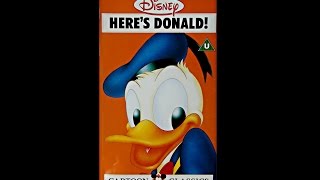 Digitized opening to Heres Donald UK VHS [upl. by Brockie]