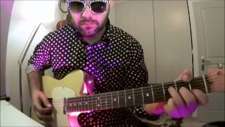 How to play Purple Rain like Prince  lesson part 1 [upl. by Tesil]