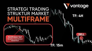 Cara AMPUH Meraih PROFIT Menggunakan STRUKTUR MARKET Untuk TRADING  strategitradingforex [upl. by Jimmie]