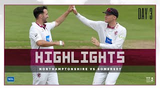 HIGHLIGHTS Somerset complete victory over Northants [upl. by Nnayram526]