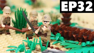 Building Hacksaw Ridge in LEGO  Week 32 TAKE COVER [upl. by Eendys146]