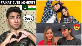 Pakistani React on Fainat Cute Moments  Jannat Zubair amp Mr Faisu  Maadi Reacts [upl. by Aidnic]