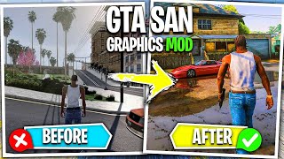 GTA San Andreas Remastered For Android V2  GTA San Andreas Graphic ModPack For Android  by DPMods [upl. by Hpseoj]