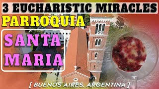 Parroquia Santa Maria 3 Eucharistic Miracles  Buenos Aires Argentina [upl. by Waylen638]