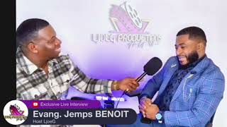 Evangelist Jemps BENOIT EXCLUSIVE INTERVIEW LIVE with “ KIYES OU YE ” Produced by LjoeG Productions [upl. by Akire]