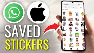 How to Find Saved Stickers on WhatsApp  Full Guide [upl. by Nedia]