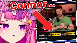 Mousey Responds to Connors Viral Ironmouse Video [upl. by Raleigh]