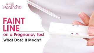 What is the meaning of Faint Line in Pregnancy test kit  2 lines but one is fainted [upl. by Hara562]