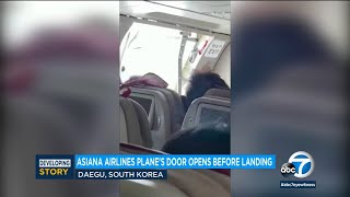 Man opens emergency door midflight VIDEO [upl. by Nerfe616]