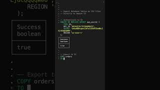 Export SQL Tables to Amazon S3 CSV [upl. by Novihs918]