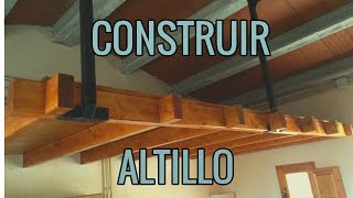 Así CONSTRUÍ mi ENTREPISO o ALTILLO de MADERA [upl. by Wilhelmina170]