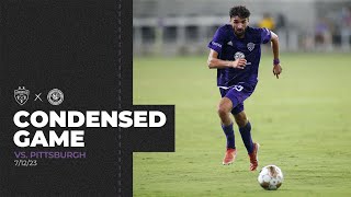 Condensed Game LouCity vs Pittsburgh Riverhounds SC July 12 2023 [upl. by Htebaile69]