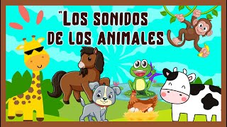 🐮🐔Canción infantil 🐾 Los sonidos de los ANIMALES 🎶 Animal Sounds 🐸🐍 For kids [upl. by Doykos]