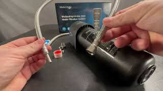 Waterdrop 10UA Under Sink Water Filter System Review [upl. by Eyahs162]