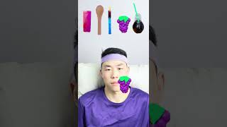 💜💜💜🎧ASMR Purplethemed Mukbang  Perfect for Sleepimmersive asmr [upl. by Oberheim]