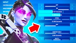 Updated BEST Controller Fortnite SettingsSensitivity 🎮  FaZe Sway Settings [upl. by Serena293]