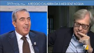 Gasparri FI vs Sgarbi Magari matto ma non mafioso [upl. by Fayola229]