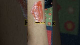 Waxing with red wax hairremoval hardwaxwaxbeads  waxingstudiowaxstudio coldwax bodywax wax [upl. by Drahsir]