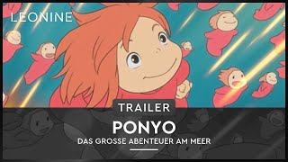 Ponyo  Das große Abenteuer am Meer  Trailer deutschgerman [upl. by Suoirtemed]