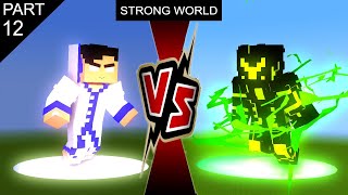 SEASON 6 PART 121 STRONG WORLD  HEERO  MONSTER SCHOOL HEROBRINE BROTHERS [upl. by Ntsyrk]