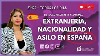 TODO sobre EXTRANJERÍA Nacionalidad y Asilo en España 2024‼️ [upl. by Akelam570]