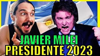 JAVIER MILEI es PRESIDENTE de ARGENTINA 2023  Resultado Elecciones [upl. by Nimoynib]