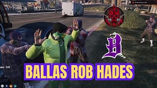 Ballas Rob TicTac From Hades… Nopixel 40  GTA RP [upl. by Lukey]