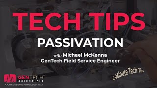 TECH TIP Passivation [upl. by Gimble]