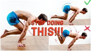 BEST TIP FOR PLANCHE PROGRESSION Tuck to ADVANCED tuck in 1 DAY [upl. by Etnomed]