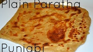 Plain Paratha Authentic Punjabi Recipe Video by Chawlas Kitchen [upl. by Arlen38]