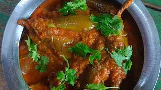 Gutti vankaya curry Rayalaseema guttivankya  Brinjal curry [upl. by Oiramat]